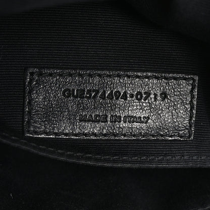 Saint Laurent Velvet Matelasse Monogram Lou Camera Bag Black 7 of 12
