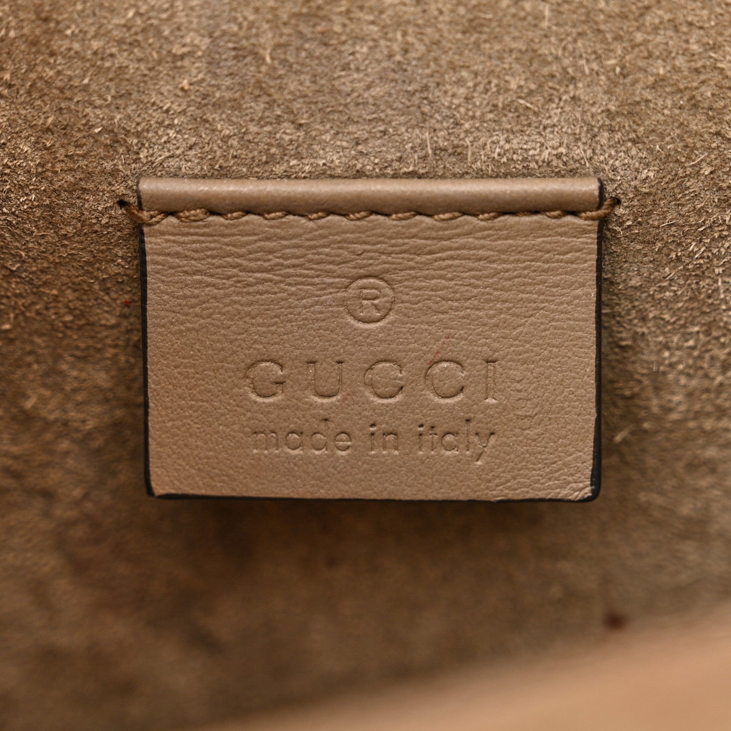 Gucci GG Supreme Monogram Mini Dionysus Shoulder Bag Taupe 6 of 12