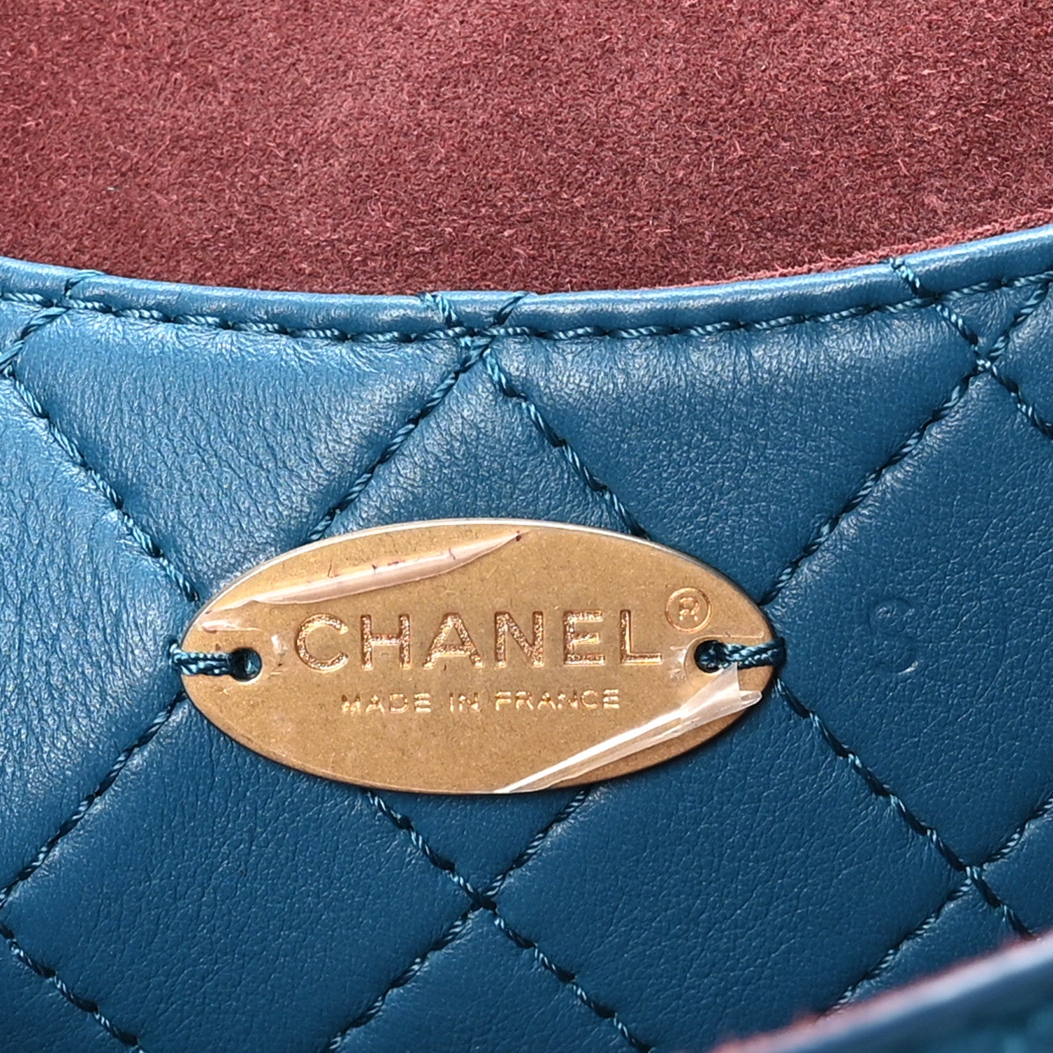 Chanel Calfskin Quilted Multi Pouching Flap And Coin Purse Blue 7 of 10