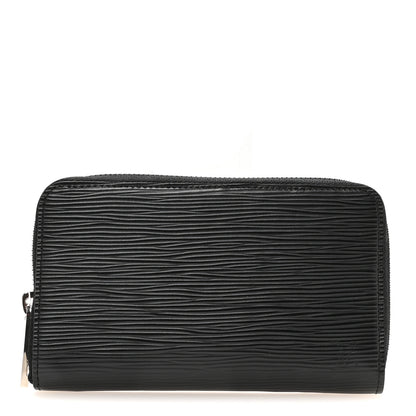 Louis Vuitton Epi Zippy Compact Wallet Black 1 of 8