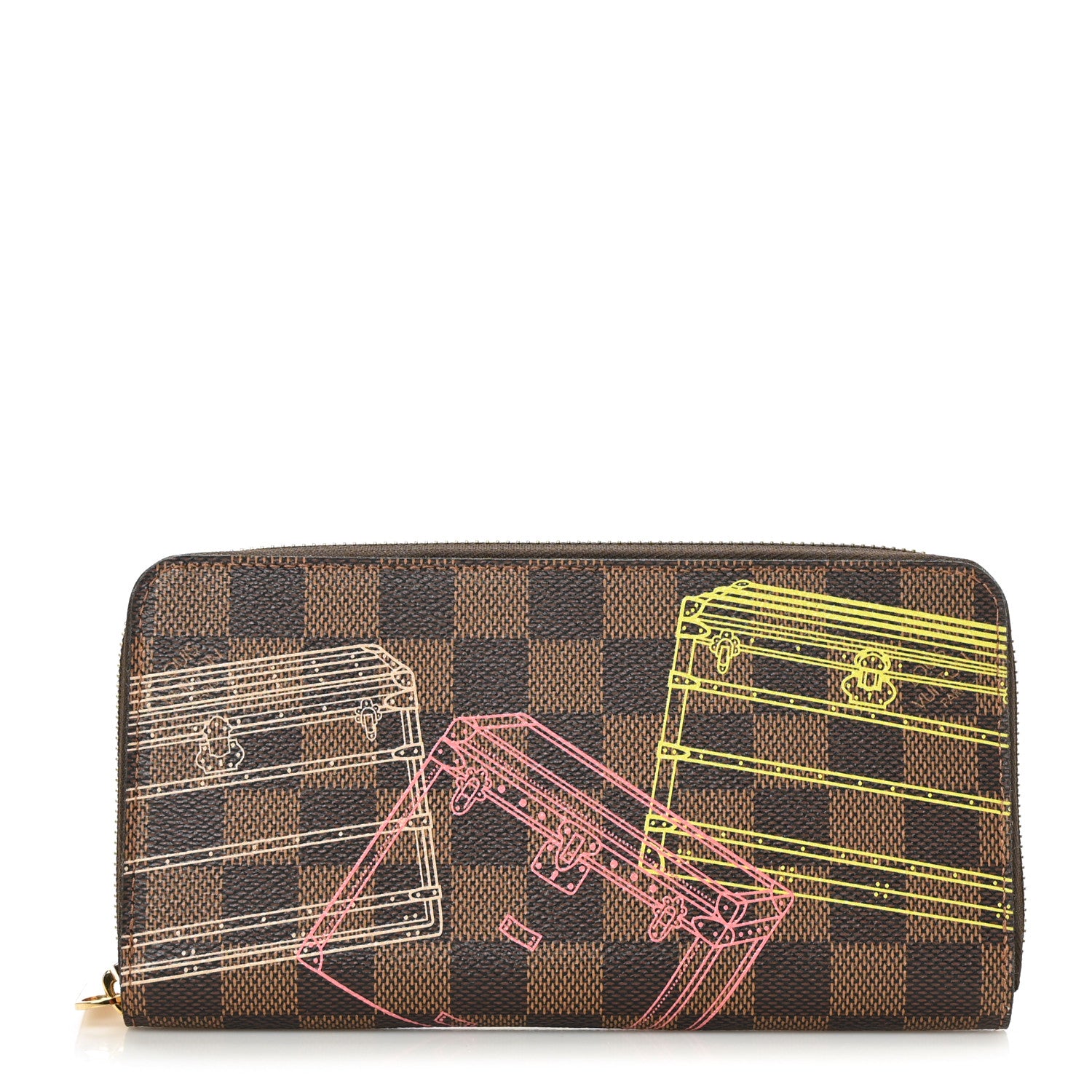 Louis Vuitton Damier Ebene 2014 Christmas Animation Zippy Wallet 1 of 7