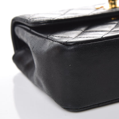 Chanel Lambskin Quilted Extra Mini Flap Black 10 of 13