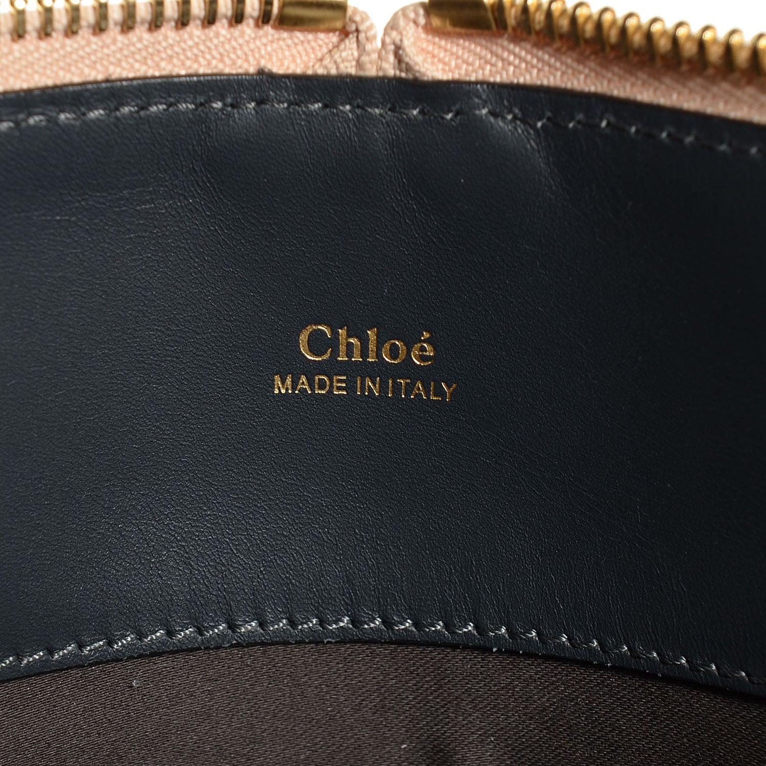 Chloe Smooth Calfskin Medium Baylee Tote Mushroom Black 7 of 9