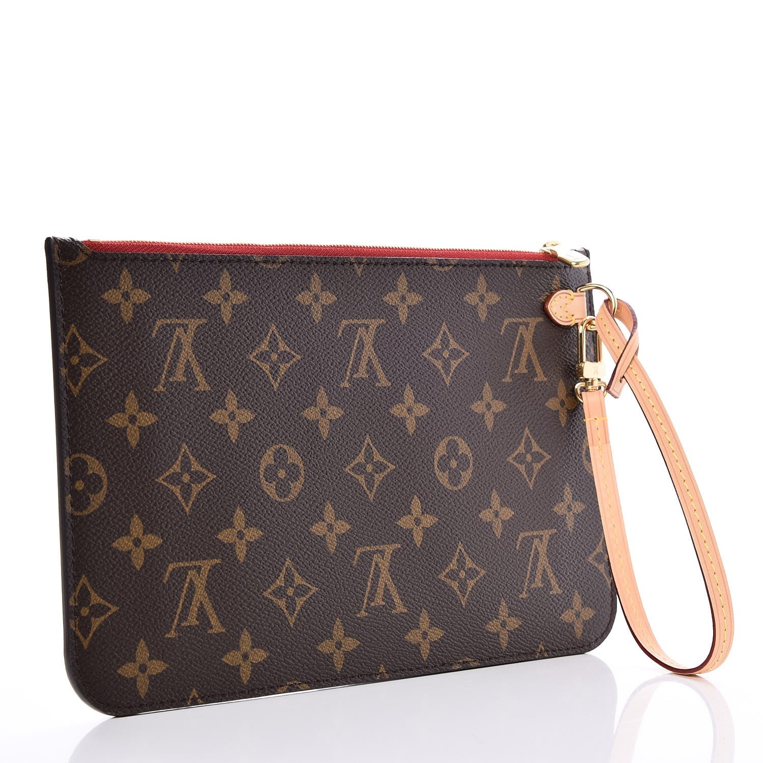Louis Vuitton Monogram Neverfull MM GM Pochette Cherry 3 of 7
