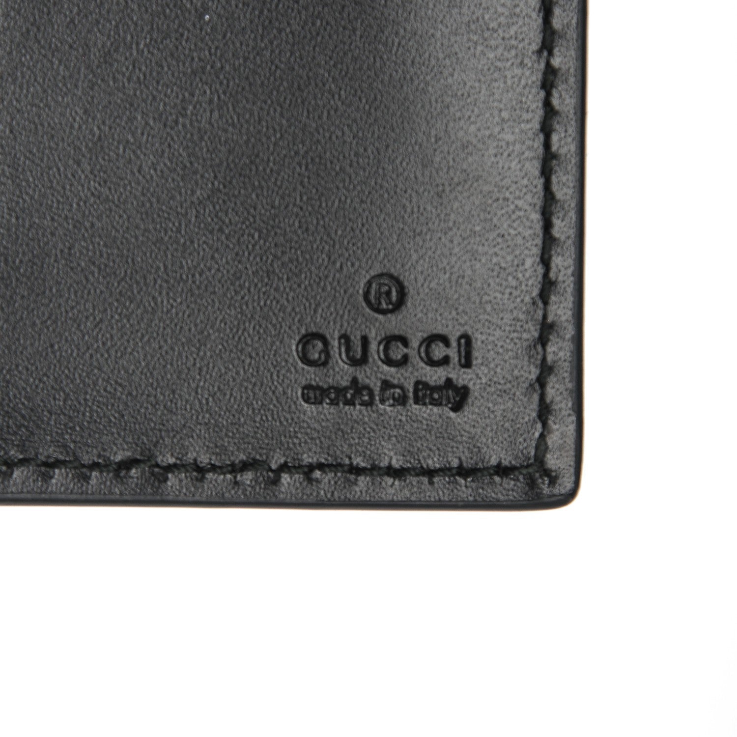 Gucci Guccissima Signature Passport Case Black 6 of 6
