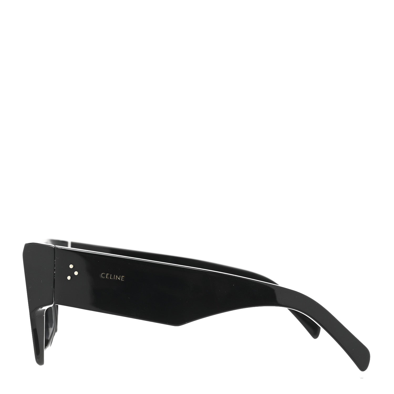 Celine Rectangular Sunglasses CL400921 Black 3 of 7