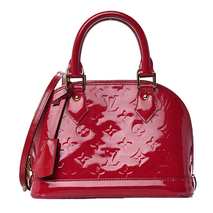 Louis Vuitton Vernis Alma BB Rose Indien 1 of 19