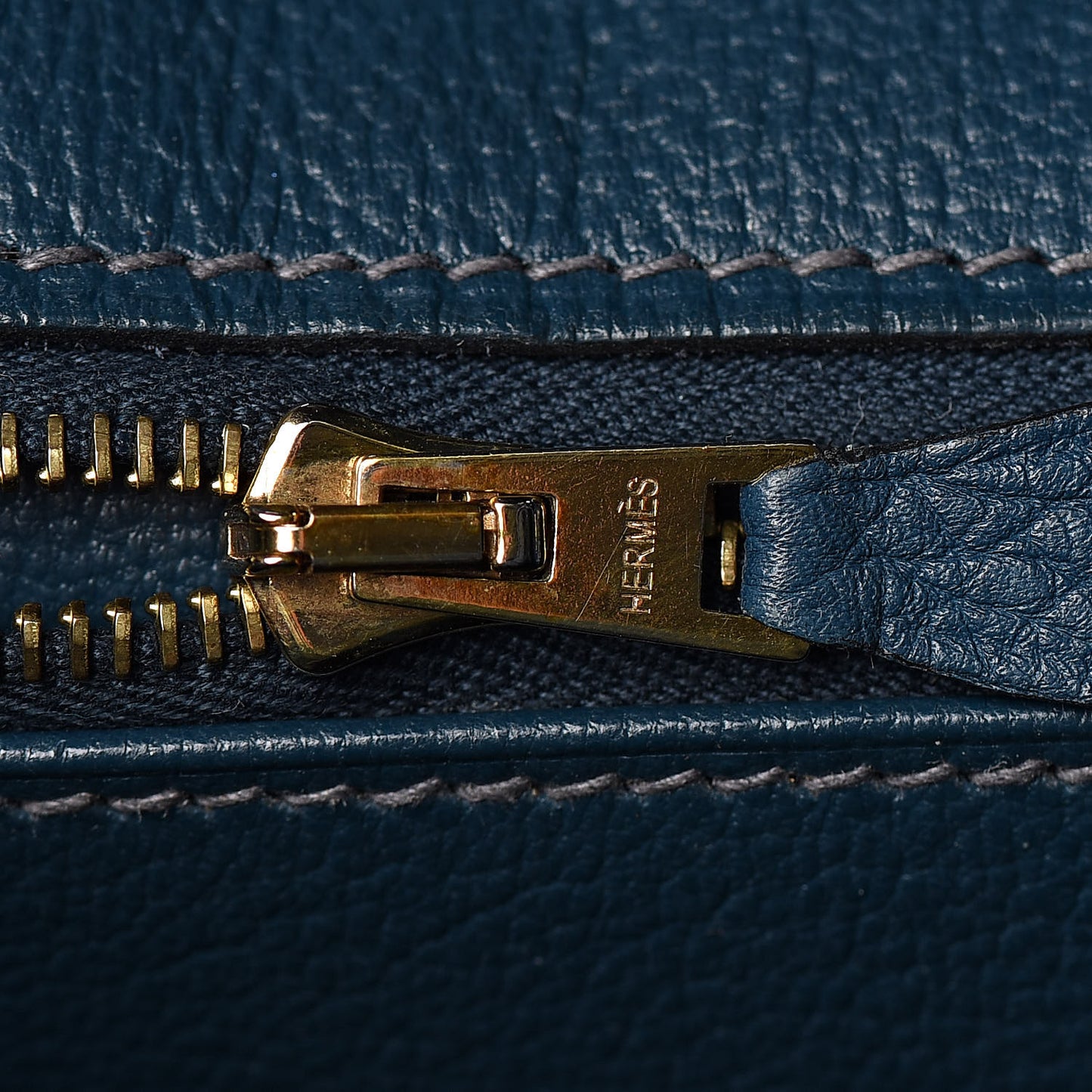 Togo Birkin 35 Bleu De Prusse