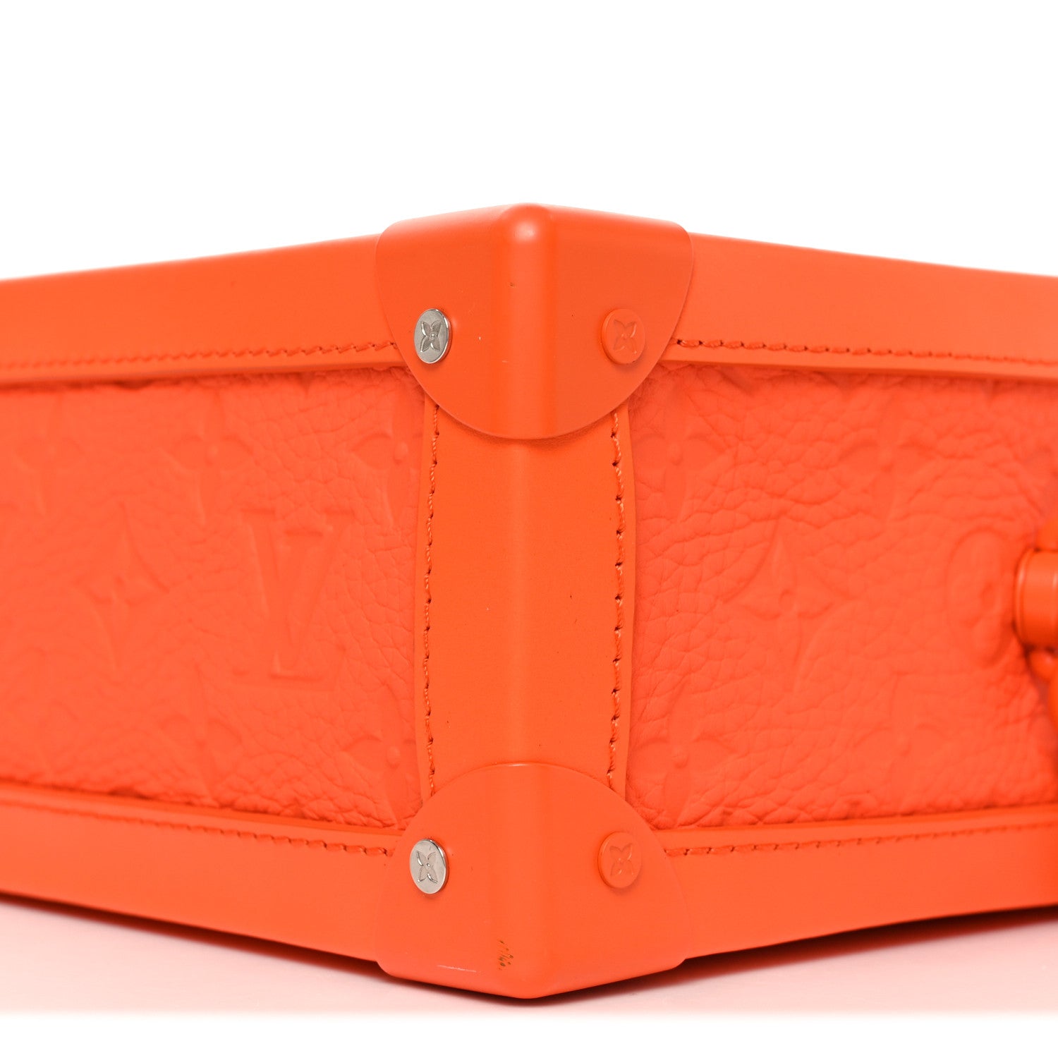 Louis Vuitton Taurillon Monogram Solar Ray Soft Trunk Orange 16 of 17