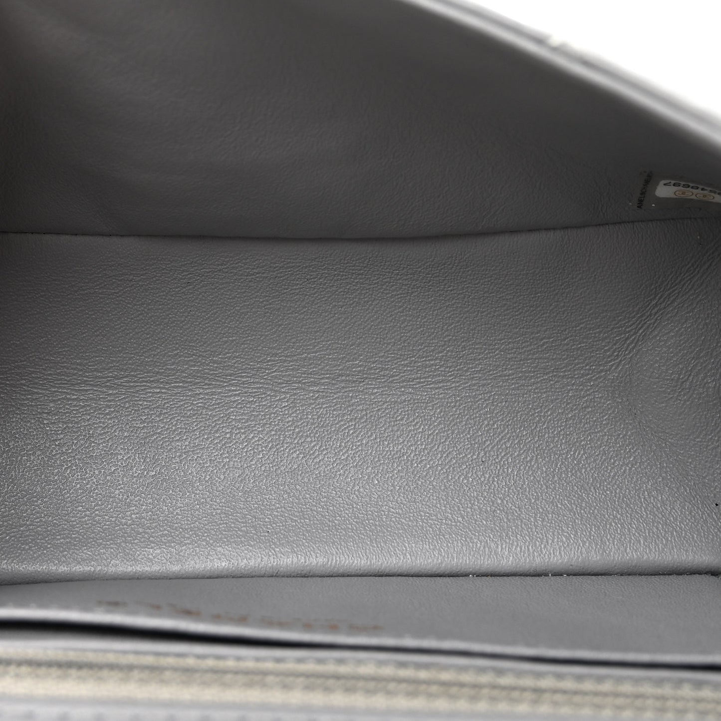 Aged Calfskin Quilted 2.55 Reissue Mini Flap Grey