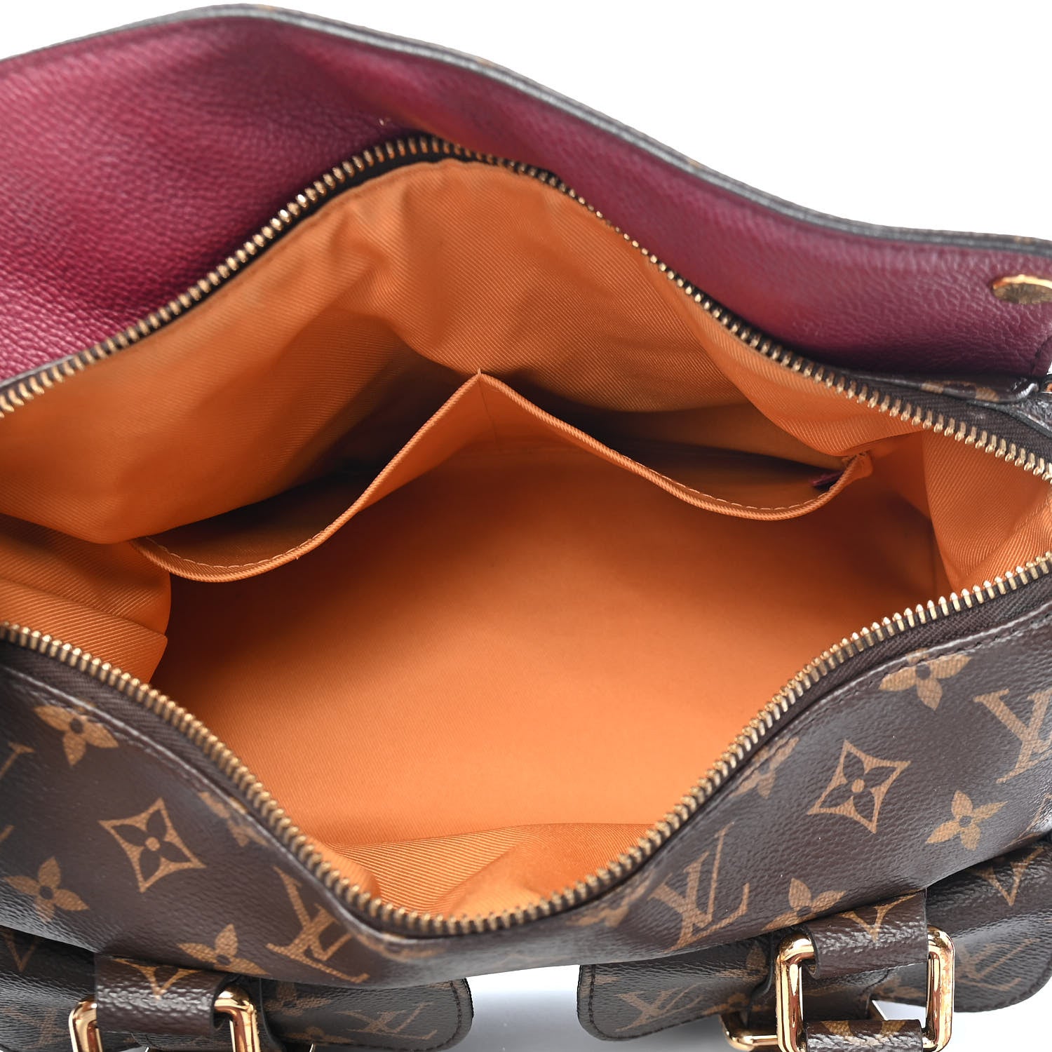 Louis Vuitton Monogram Manhattan NM Raisin 5 of 9