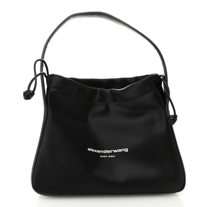 Alexander Wang Lambskin Nylon Small Ryan Bag Black 1 of 12