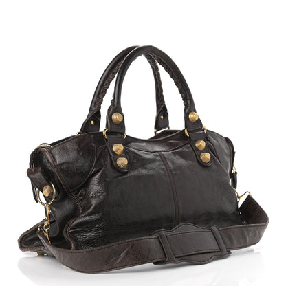 Balenciaga Chevre Giant 21 Gold Hardware Part Time Dark Brown 3 of 15
