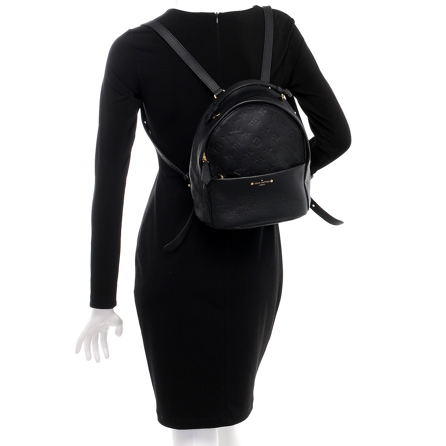 Louis Vuitton Empreinte Sorbonne Backpack Black 2 of 7