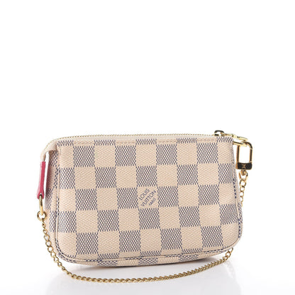 Louis Vuitton Damier Azur 2017 Christmas Animation Mini Pochette Accessories 3 of 8