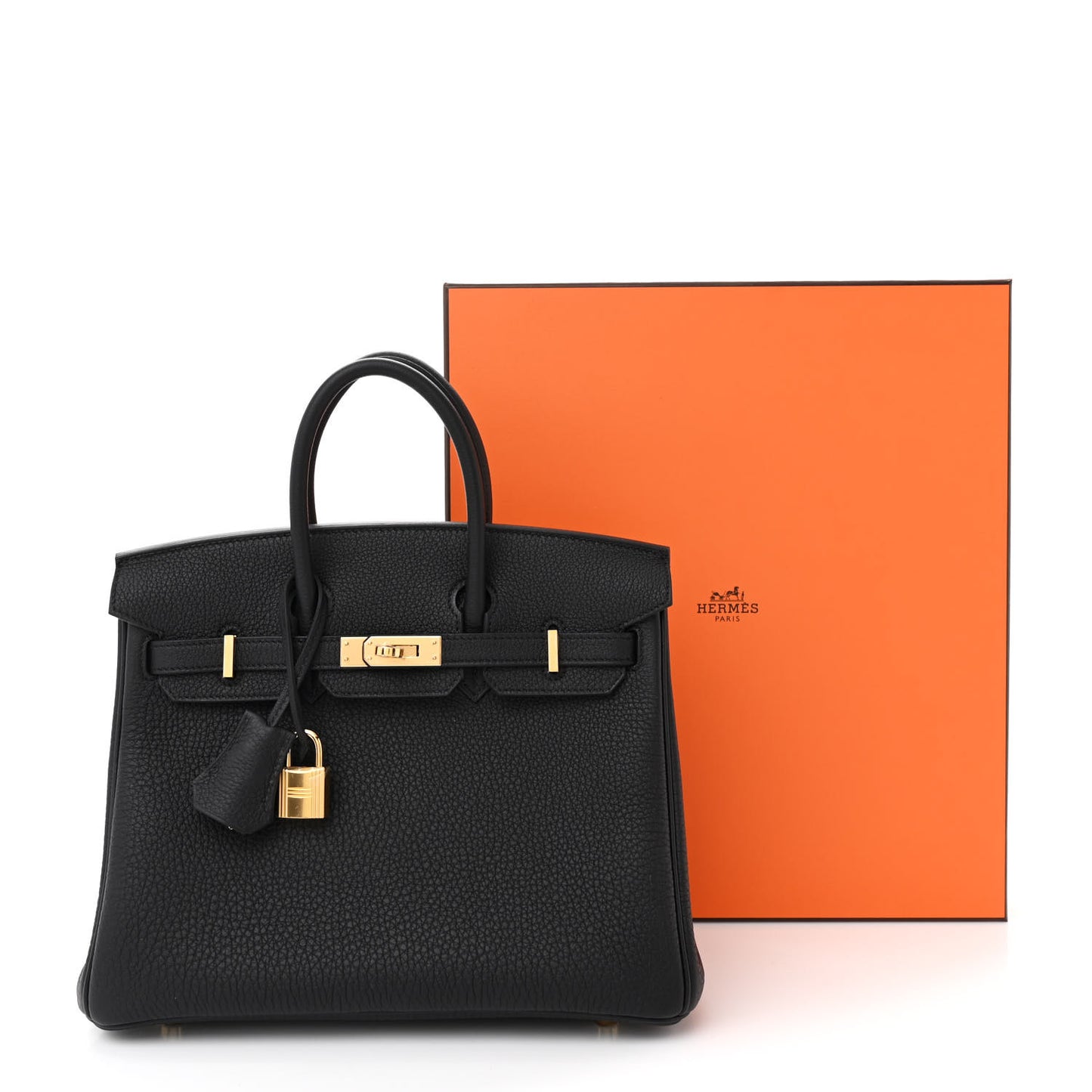 Togo Birkin 25 Black