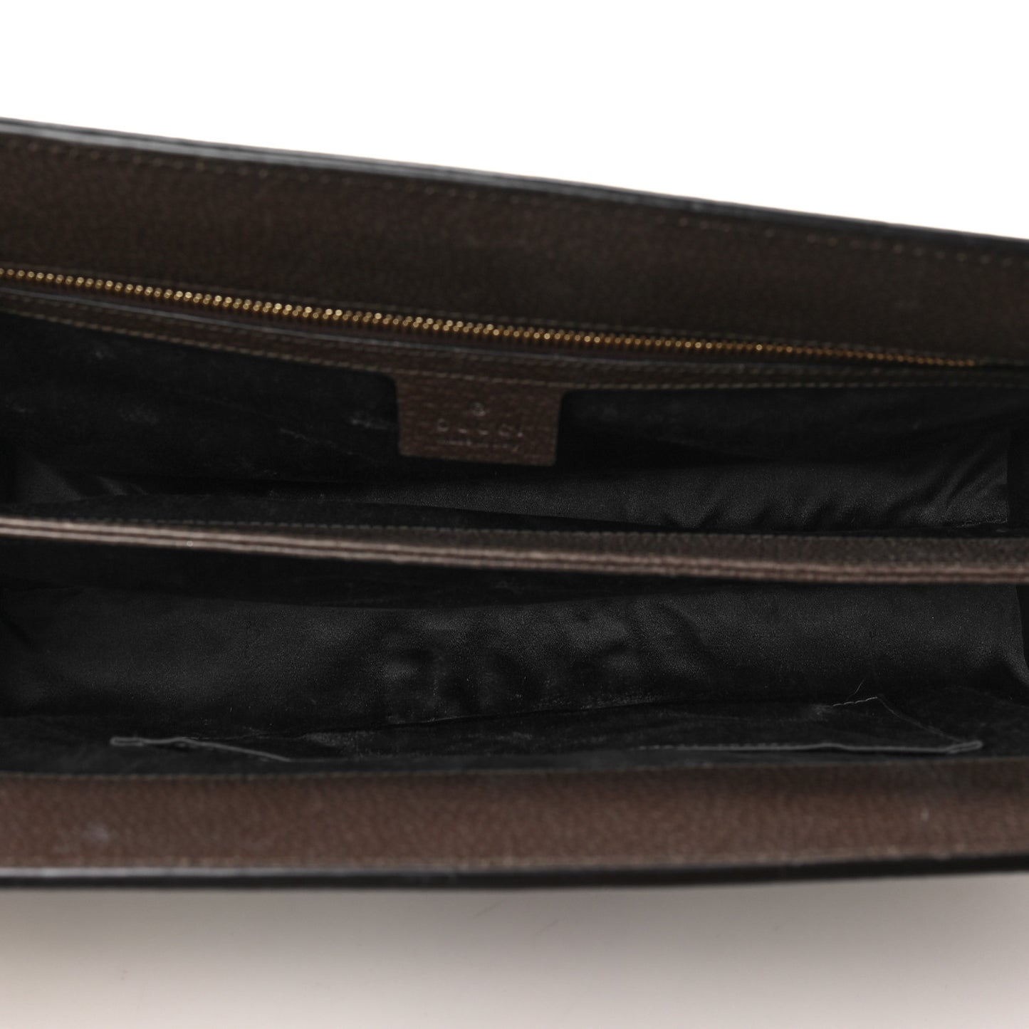 GG Supreme Monogram Web Medium Ophidia Chain Shoulder Bag Brown