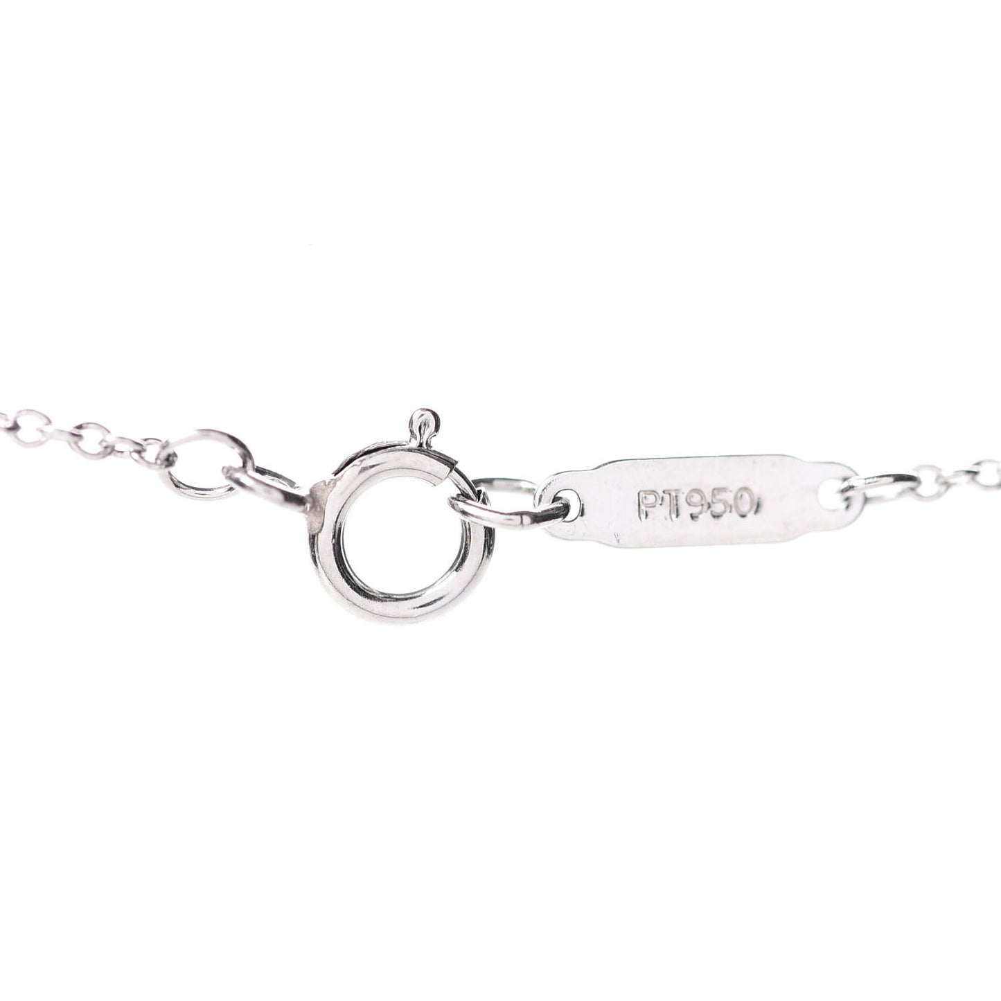 Platinum Diamond Large Cross Pendant Necklace