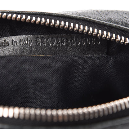 Balenciaga Agneau Giant 12 Silver Hardware Pencil Case M Black 7 of 7