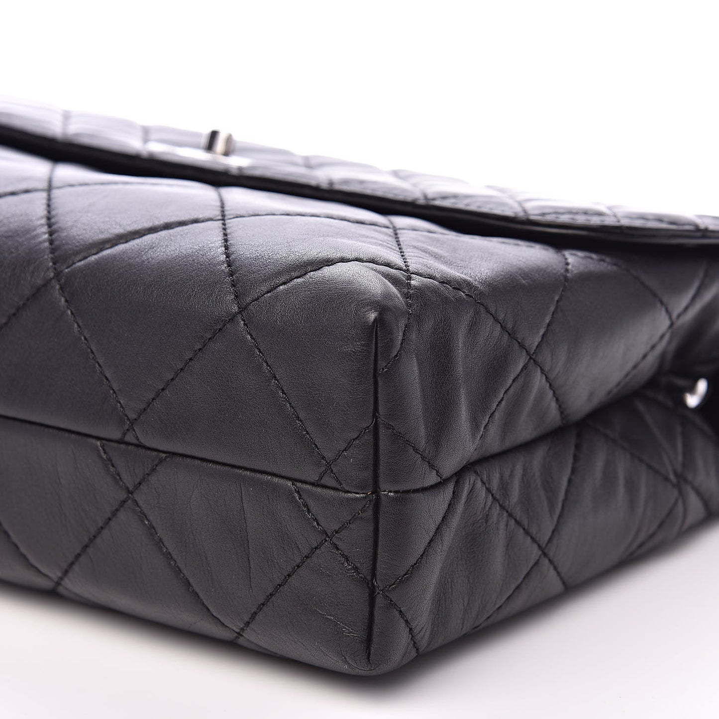 Calfskin Quilted In The Business Flap Bag Black