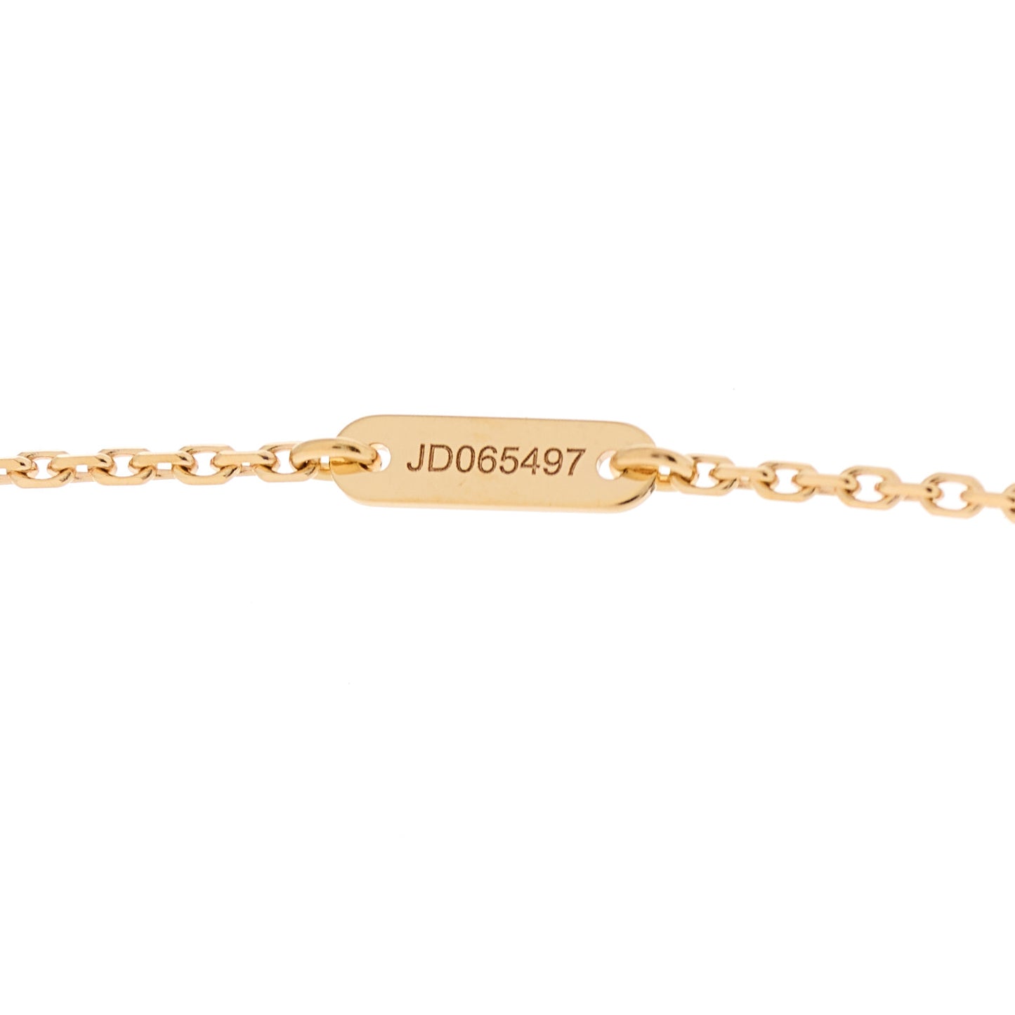 18K Rose Gold Sweet Alhambra Pendant Necklace