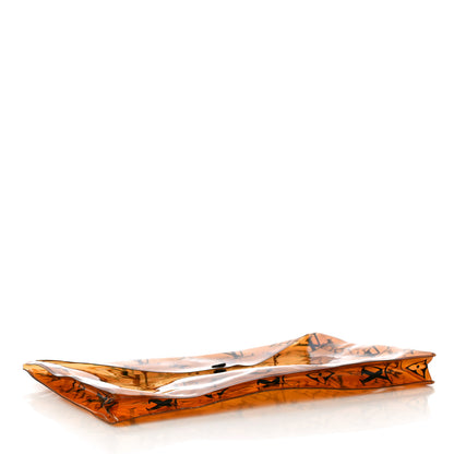 Louis Vuitton PVC Monogram Printed Envelope Pouch Orange 4 of 8