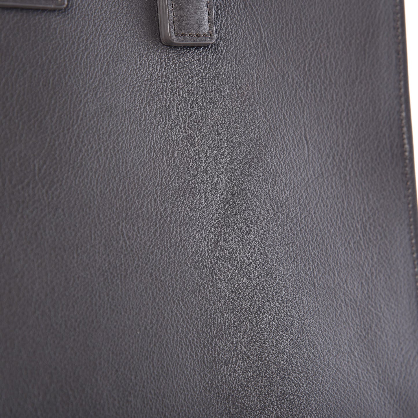 Calfskin Small Monogram Cabas Grey