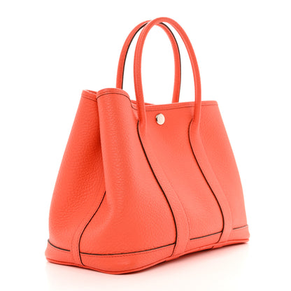 Hermes Negonda Garden Party TPM 30 Orange Poppy 3 of 10