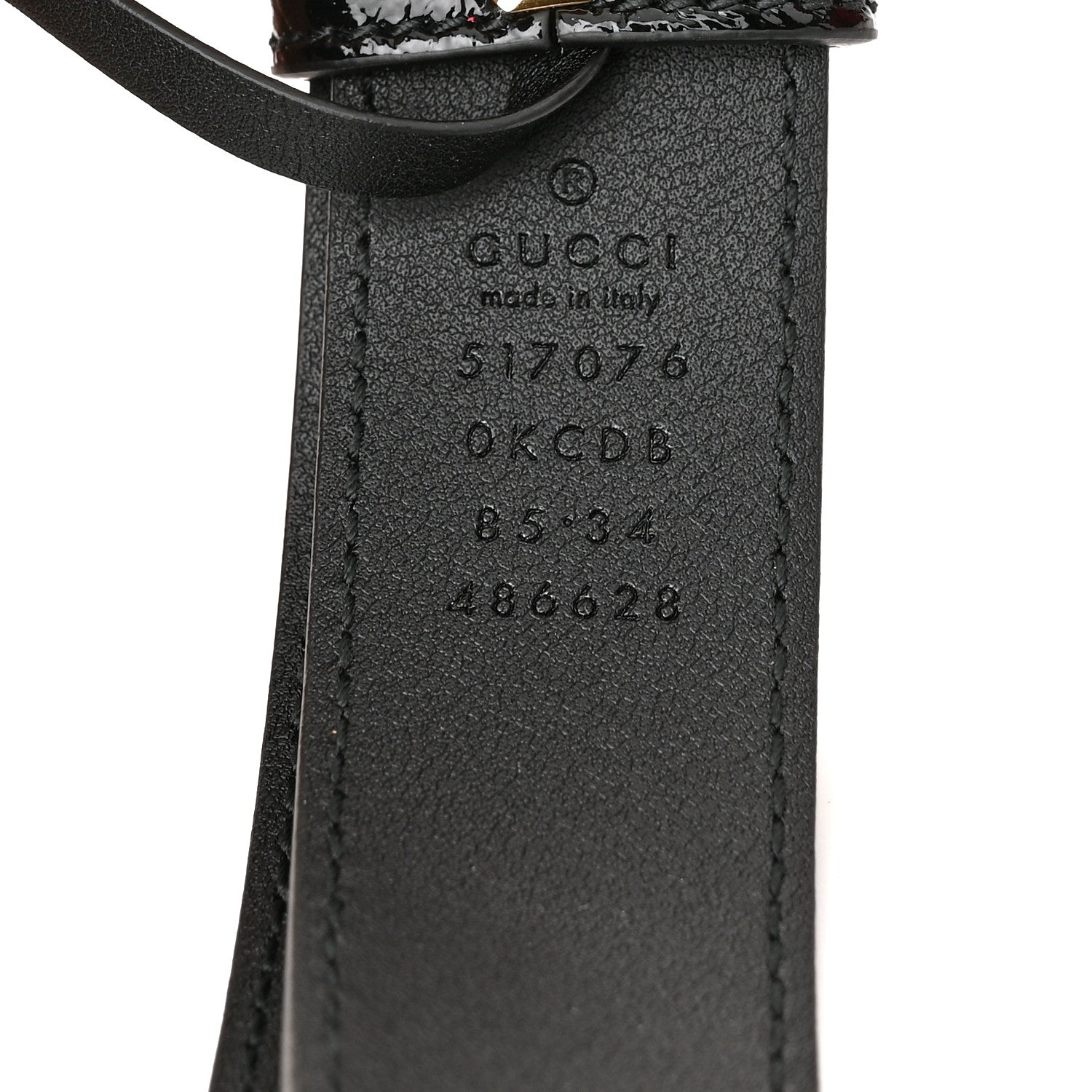 Gucci Suede Small Ophidia Belt Bag 85 34 Hibiscus Red 6 of 11