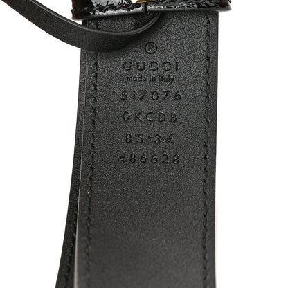 Gucci Suede Small Ophidia Belt Bag 85 34 Hibiscus Red 6 of 11