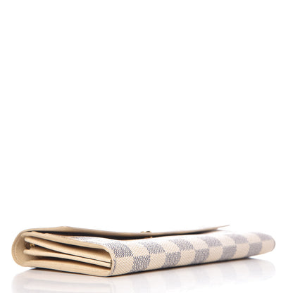 Louis Vuitton Damier Azur Sarah Wallet 4 of 11