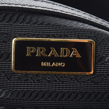 Prada Saffiano Small Galleria Double Zip Tote Black 8 of 14