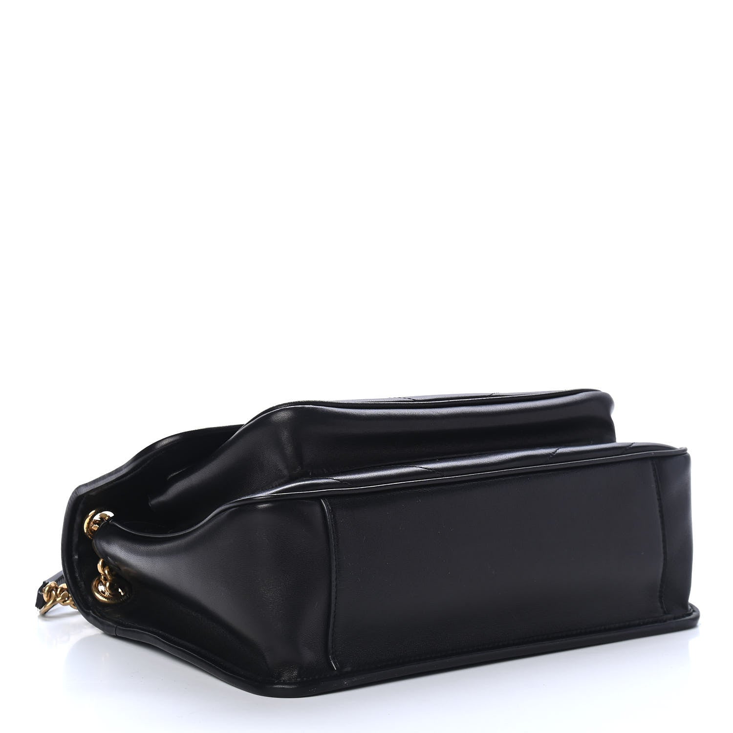 Saint Laurent Lambskin Matelasse Monogram Medium Niki Chain Satchel Black 3 of 4