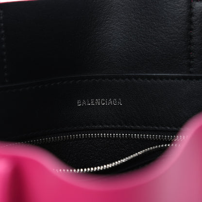 Balenciaga Calfskin XXS Everyday Tote Rose Magenta Black 6 of 10