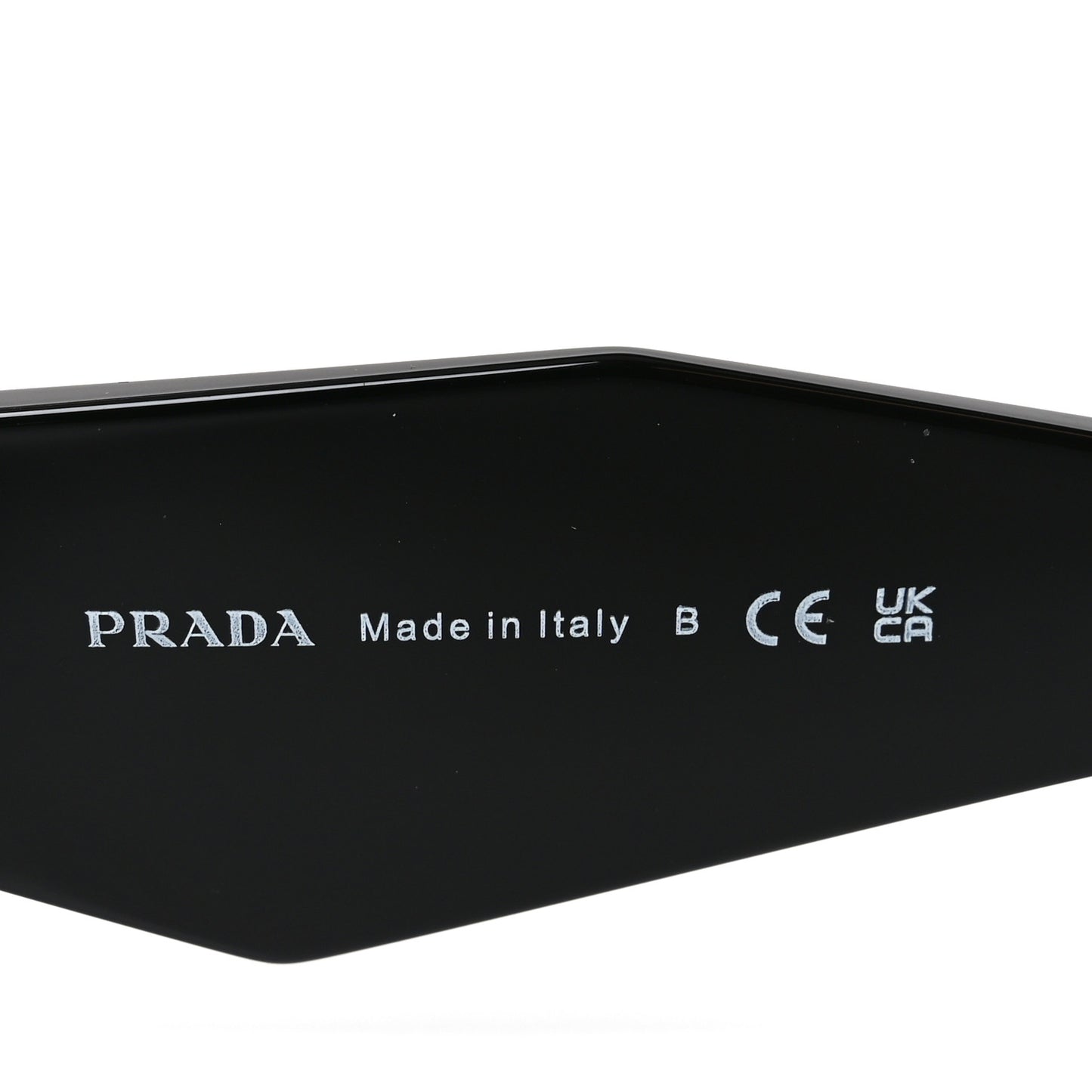 Acetate Symbole Sunglasses SPR 08Y Black