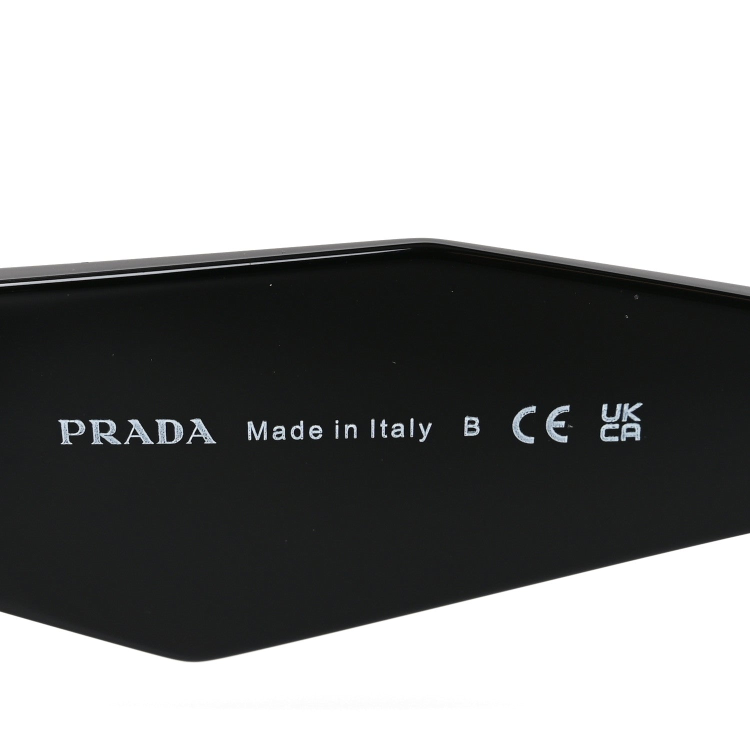 Prada Acetate Symbole Sunglasses SPR 08Y Black 5 of 7