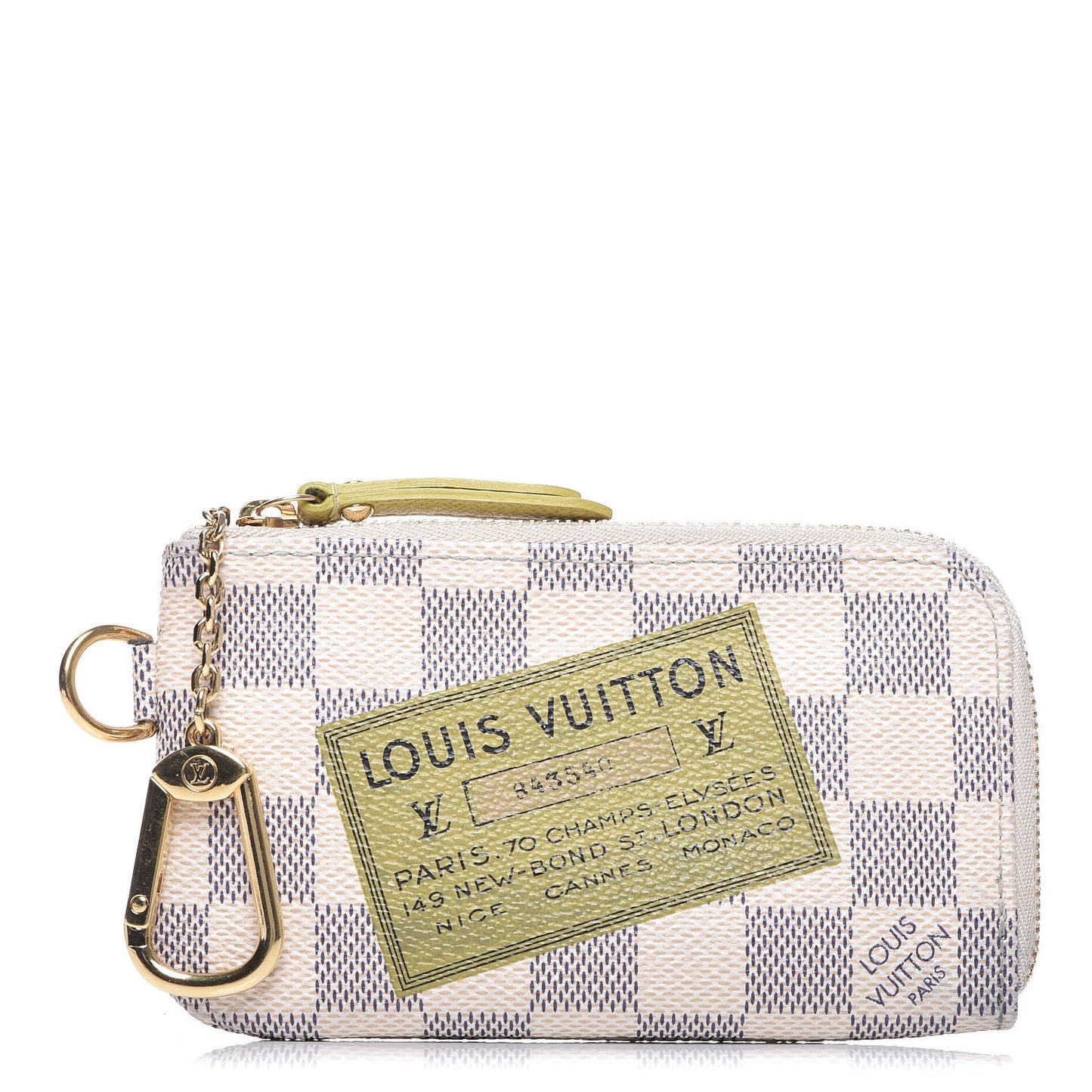 Damier Azur Complice Trunks and Bags Key Pouch