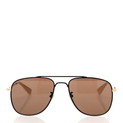 Gucci Aviator Sunglasses GG0514S Gold 2 of 6