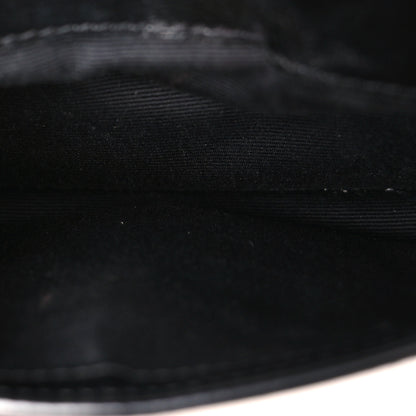 Saint Laurent Smooth Calfskin Monogram Phone Holder Crossbody Black 5 of 12