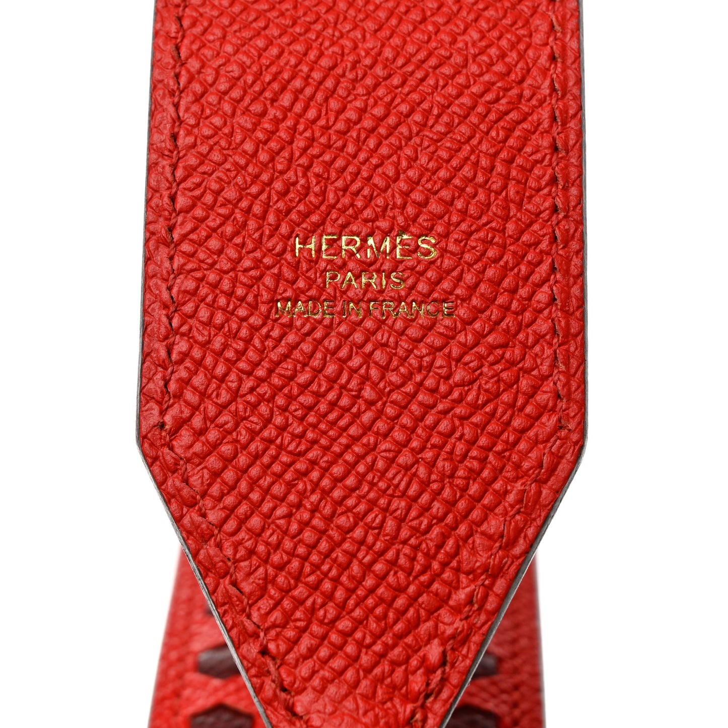 Epsom 40mm Mousqetons Tressage Shoulder Strap Rouge Coeur Bleu du Nord Rouge H