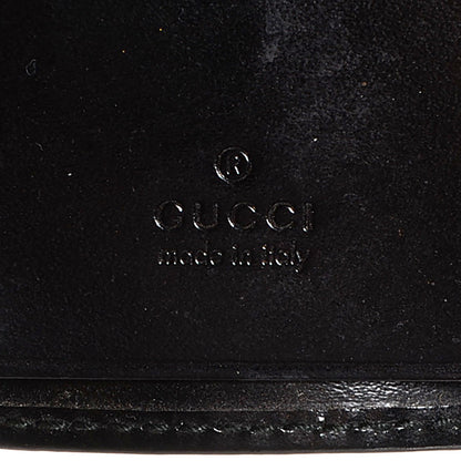 Gucci Imprime Monogram GG Pierce 6 Key Case Black 5 of 7