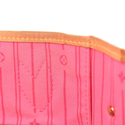 Louis Vuitton Monogram Roses Neverfull MM 12 of 14