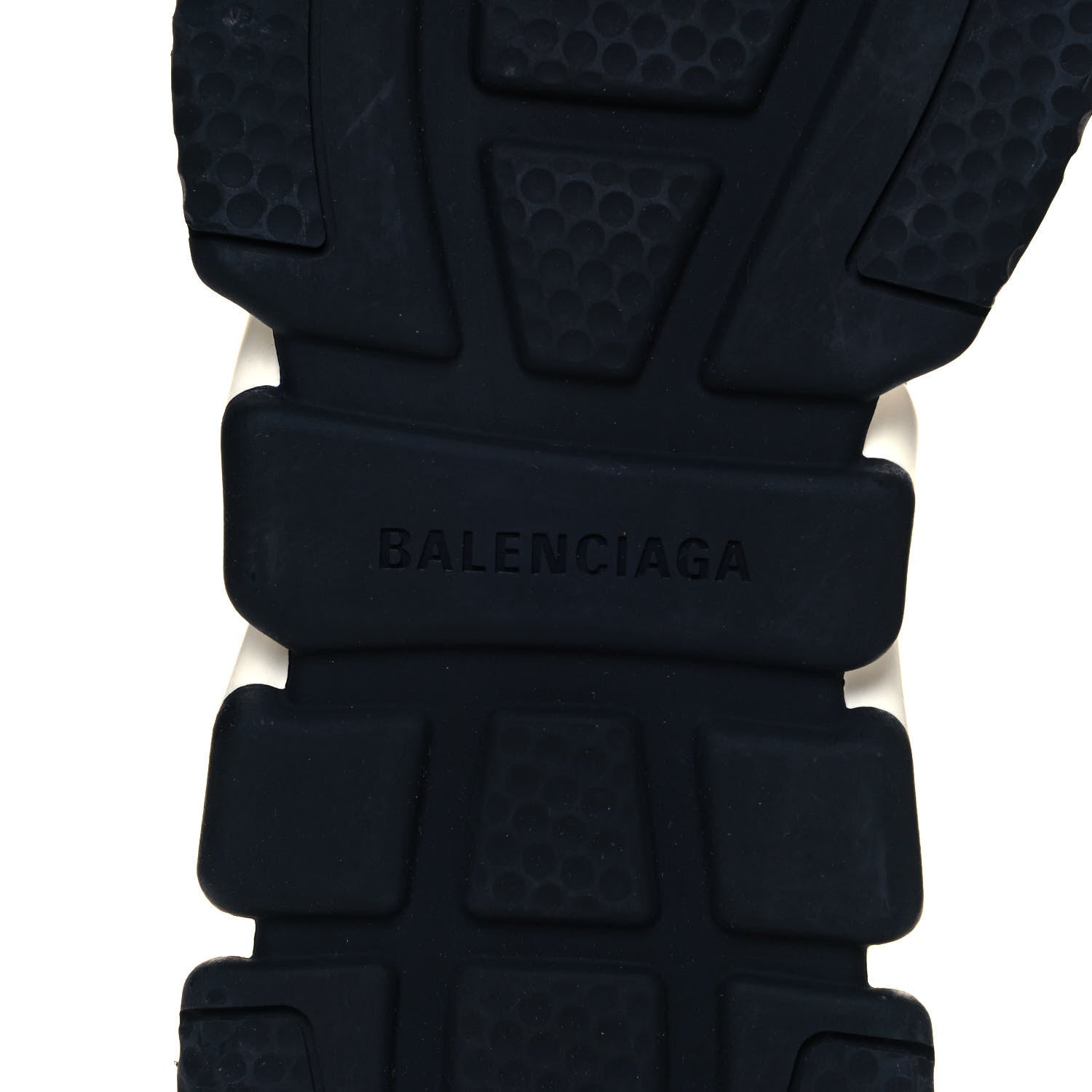 Balenciaga Neoprene Knit Allover Logo Bi-Color Sole Womens Speed Sneakers 39 Black White 6 of 8