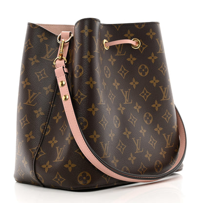 Louis Vuitton Monogram Neonoe MM Rose Poudre 3 of 10