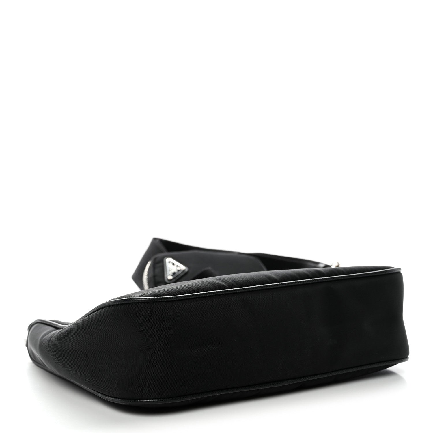 Prada Nylon Re-Edition 2005 Shoulder Bag Black 4 of 10