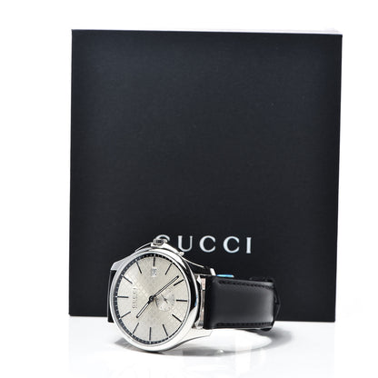 Gucci Stainless Steel Calfskin 40mm G-Timeless Automatic Watch 6 of 6