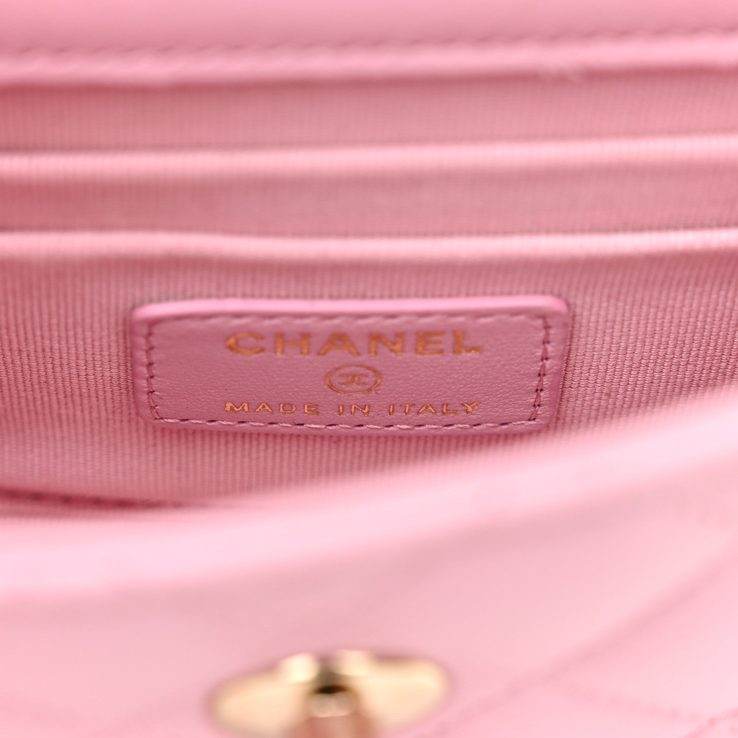 Chanel Lambskin Quilted Mini Trendy CC Clutch With Chain Pink 5 of 10