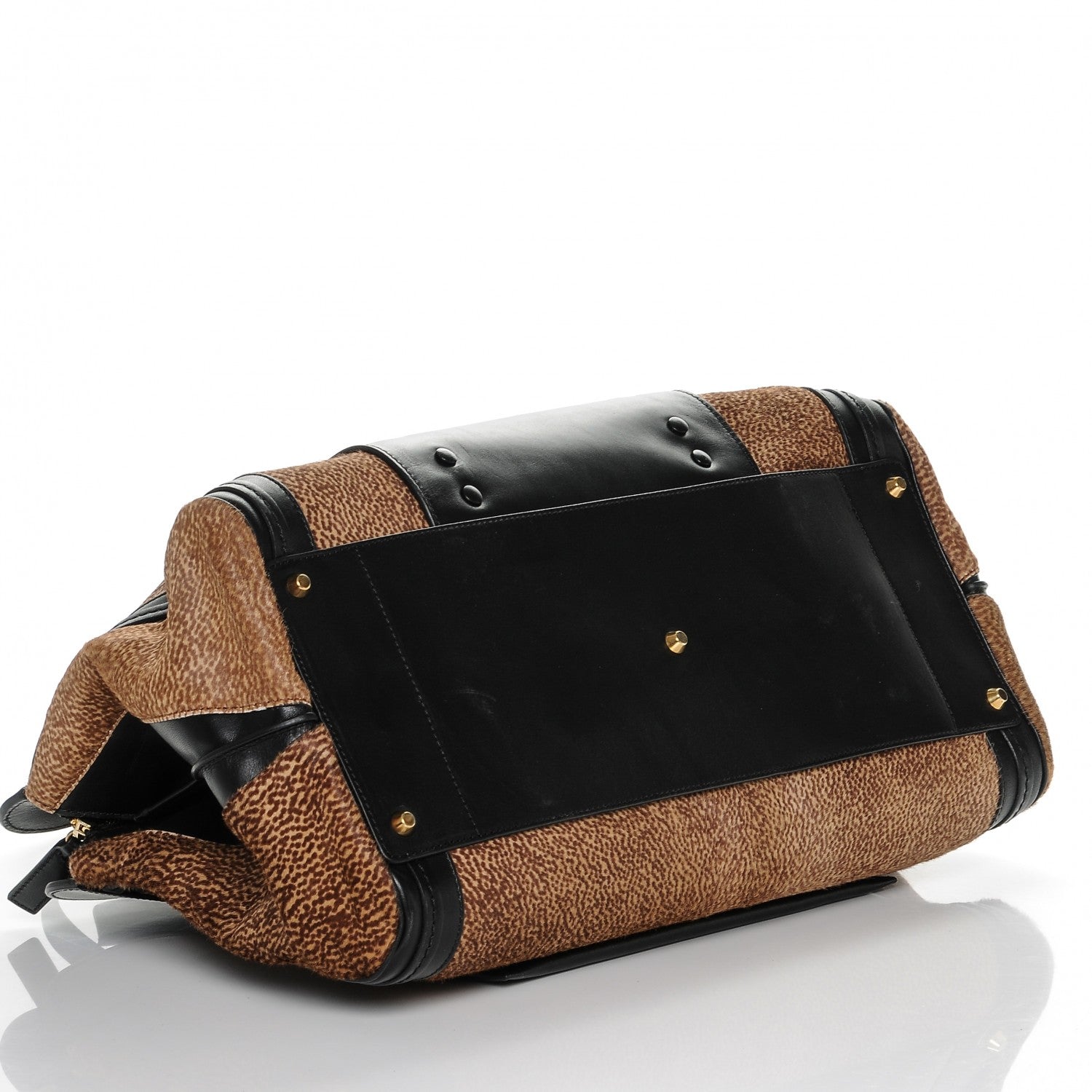 Chloe Calf Hair Large Alice Satchel Biscotti Beige 4 of 6