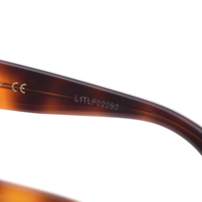Gucci Acetate Stars Cat Eye Sunglasses GG0116S Havana 8 of 9