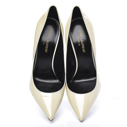 Saint Laurent Patent Opyum 100 Pumps 36 Neutro 5 of 11